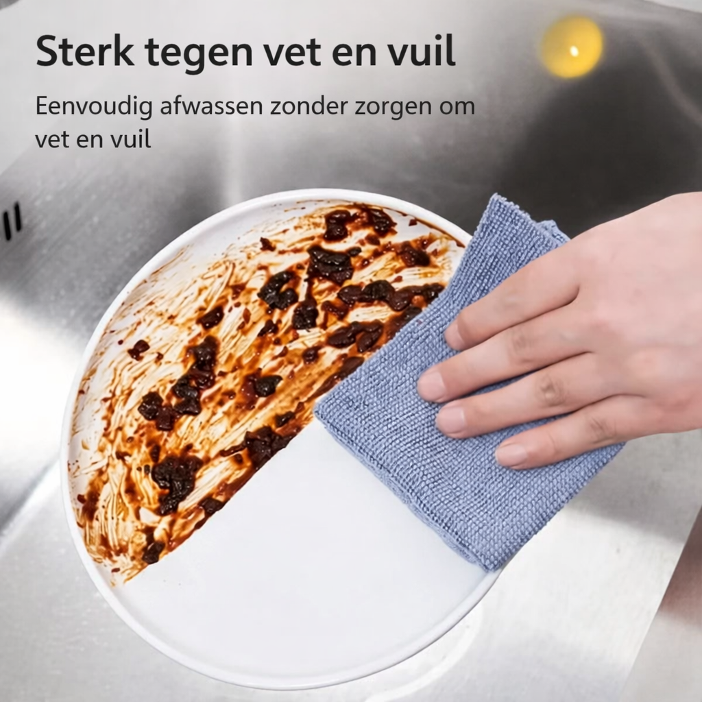ReWipe™ - Herbruikbare microvezel doekjes