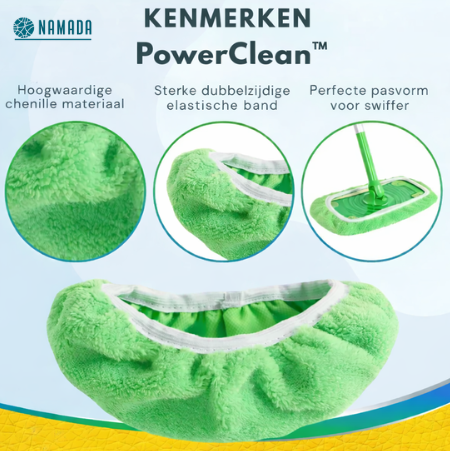 Namada PowerClean™ -  Herbruikbare Dweildoek Set