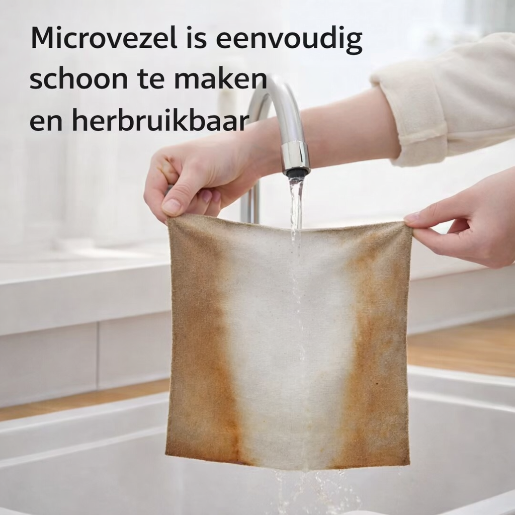 ReWipe™ - Herbruikbare microvezel doekjes