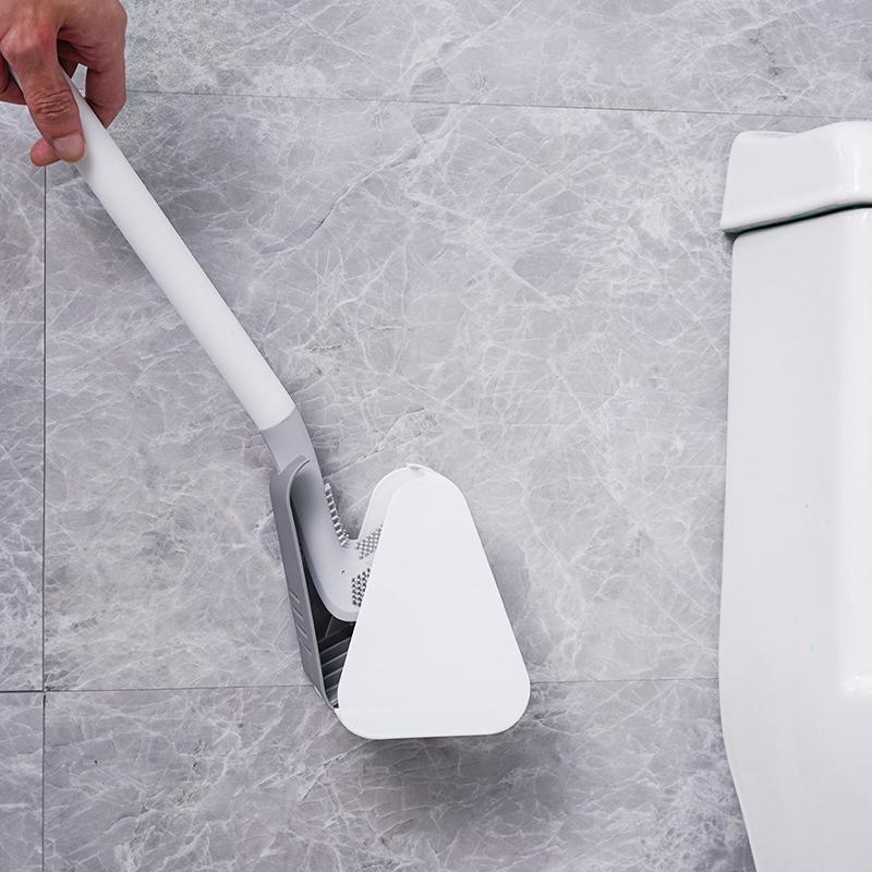 Siliconen Toiletborstel - Slim Ontwerp Voor Een Fris Toilet