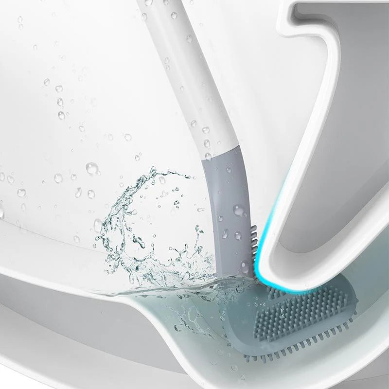 Siliconen Toiletborstel - Slim Ontwerp Voor Een Fris Toilet