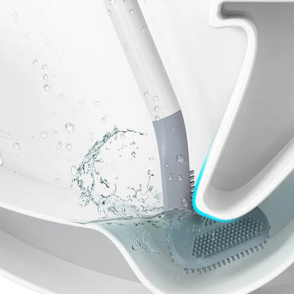Siliconen Toiletborstel - Slim Ontwerp Voor Een Fris Toilet