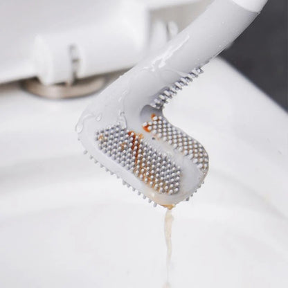 Siliconen Toiletborstel - Slim Ontwerp Voor Een Fris Toilet